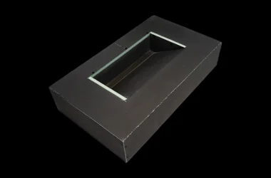 title backer pro waterproof backer board bathroom vanity basin core structure assembled ready for tiling